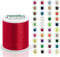 Madeira Polyneon 40 Original | 1.000 m Spule | Stickgarn für Stickmaschine | Maschinenstickgarn | Garn zum sticken | Stickset (1637 Foxy Red)
