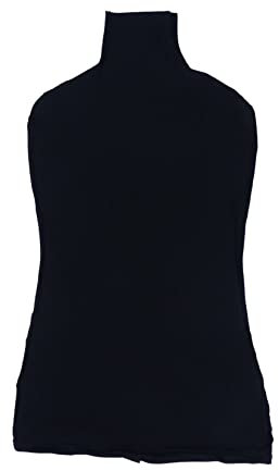 Baluue Schaufensterpuppenbezug Baumwollstoff Schwarz Stretch Stoffbezug für Weibliche Schaufensterpuppe Pflegeleicht Zubehör für Präsentation von Kleidung und Accessoires