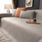 VanderHOME Sofa überzug Möbel Abdeckung für Verschütten Sofabezug Wasserabweisend Antirutsch Sofa Abdeckung Stretch Sofa Protector Sofaüberwurf Schutz vor Haustier Katze Hunde210*130cm-Hellgrau