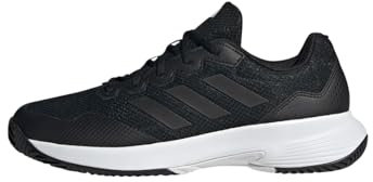 adidas Gamecourt 2.0 Tennis Shoes, Scarpe da Tennis Uomo, Core Black Core Black Grey Four, 47 1/3 EU