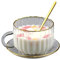 Luxury Glass Tea Cup Set,400ml Clear Coffee Mugs with Saucers and Spoon for Tea, Borosilicate Glass Mug for Home Office Use