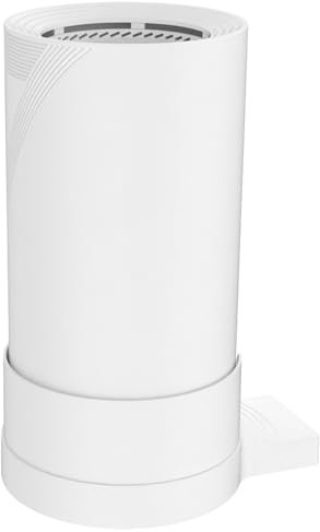 TP Link Deco BE65 / BE85 / BE95 Mesh System WiFi 7 Support mural simple et robuste TP Link Deco BE65 / BE85 / BE95 avec gestion des câbles (blanc, 1 pièce)
