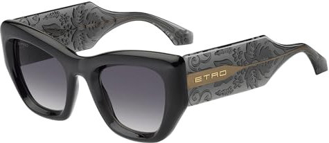 Etro Damen Small Sonnenbrille, grau, 62