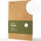 LOCHBY A5 Notebook | Fountain Pen-Friendly 68gsm Tomoe River Paper | Soft Brown Cover | Field Journal Refill | For Travelers, Work, School, and Journaling (72 Pages)