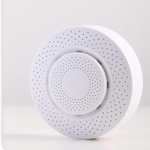 Tuya WiFi Air Quality Monitor Smart Home Carbon Dioxide Detector Formaldehyde VOC CH2O Temperature Humidity Detector for Home Office(zigbee)
