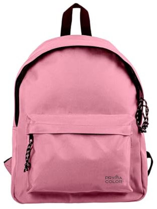 Pryma Zaino 40x31x15 cm - Zaino Scuola e Tempo Libero per Bambini e Adulti (Rosa)