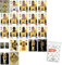 Bundle mit Topps Bundesliga Sammelsticker - 2024/2025 - Mannschaftspaket - Borussia Dortmund + exklusive collect-it Hüllen