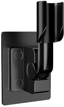 VINSPIRE Shower Head Holder No Drilling, Adjustable Universal Stick On Shower Head Holder for Bathroom, Self Adhesive Wall Mount, Extra Strong Adhesive Shower Bracket