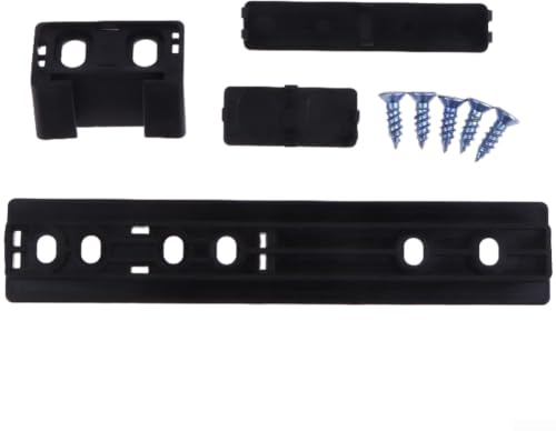 for Smooth Glide Integrated Fridge Door Mechanism Set for Smooth(Black)
