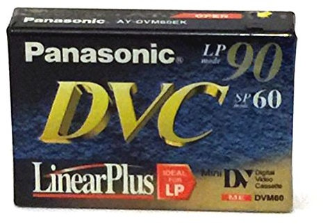 Panasonic AY-DVM60-EK Mini-DV-Video-Kassette (60 Minuten)
