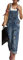 Moda Donna Jeans Strappati Salopette, Morbuy Nuovo Senza Maniche Lunga Jumpsuit Tasche Denim Pantalone Overall Monopezzi Partito Playsuit (L,Blu)