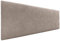 DHOME Kopfteil aus Kunstleder oder Stoff AQUALINE - Glatt Mit Beinen, Gepolstert, Luxusbett (Stoff Terrain, 145cm für Betten 120/135/140)