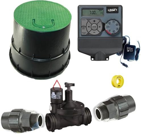 Suinga - Paket AUTOMATISCHE BEWÄSSERUNG Orbit Bewässerung 24V, 1 Bewässerungszone