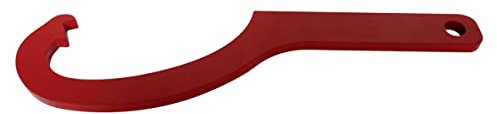 Clé Tricoise en acier renforcé revêtue Epoxy rouge pour raccord pompier - DN65 à DN150