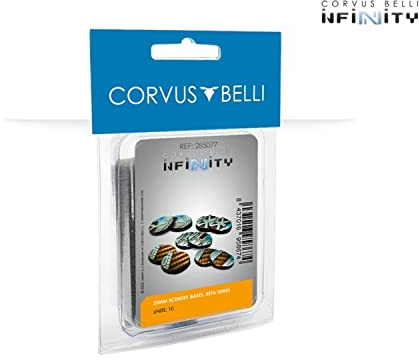 Corvus Belli S.L.L. Infinity Miniatures - Infinity: Scenery Bases: Beta Series (25 mm) - Kompatibel mit Infinity und anderen Tabletop RPG TTRPG