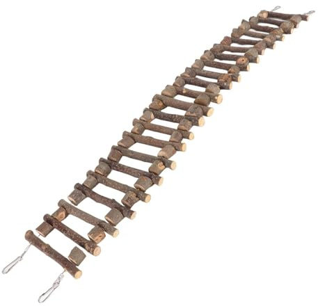 Scaletta Per Piccoli Animali, Prodotti Per Animali Domestici Scaletta Per Uccelli Scaletta Per Arrampicata Per Animali Domestici Scaletta Per Uccelli Per Gabbia Per Pappagalli(40cm)