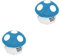 Garneck 2St Mini-Staubsauger Kleiner Dampfreiniger Cartoon-Staubsauger Tastaturen Roboterstaubsauger Mini Tischstaubsauger Mini- Kratzen Staubfänger Waschmittel