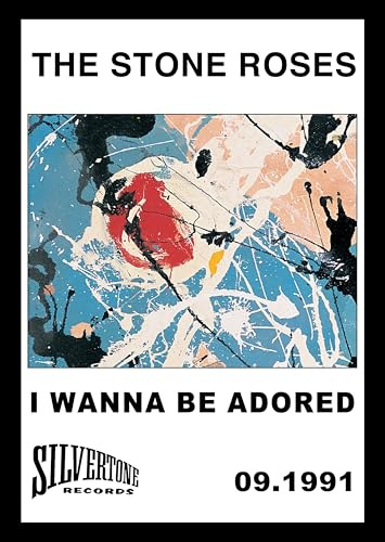 STONE ROSES The A3 Wall Art Print I Wanna be Adored Albumcover – (29,7 x 42 cm)