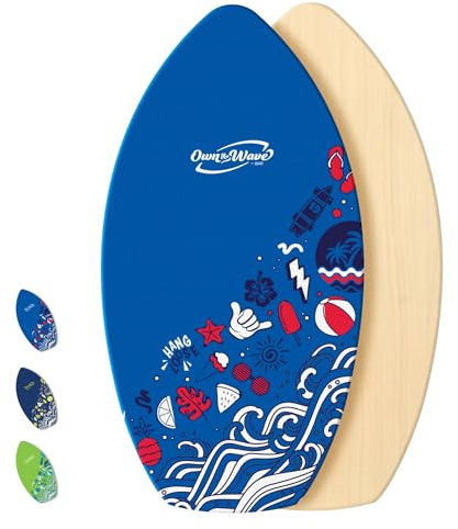 Own the Wave Skimboard Hang Loose (89,9 cm, blau)