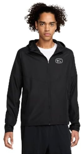 Nike Herren Sw Air Run Jacke, Black/Black, L