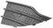 Huhpa Voiture avant droit du pare-chocs de pare-goutte CJ5Z17E810AA FO1039124