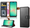 iCatchy for Samsung A26 5G Case with 4 Card Slots Leather Wallet Flip Book RFID Blocking Magnetic Closure Kickstand Shockproof Protective Phone Cover compatible with Galaxy A26 (Black)