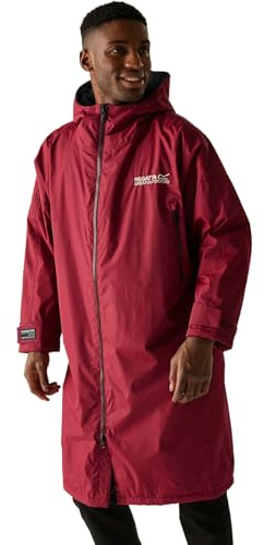 Regatta Herren Wasserdichter Wickelmantel, Dark Maroon, XS/S