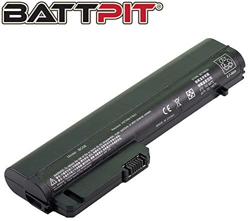BattPit 451714-001 HSTNN-FB22 Batterie Compatible avec HP Compaq EliteBook 2510p 2530p 2540p NC2400 Compaq 2510p 2540p [10.8V / 48Wh]