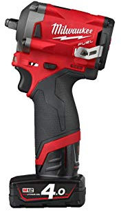 Milwaukee MIL01001 Boulonneuse compacte 3/8 M12 FIW38-422X batterie-4933464613, 3/8_pollice