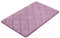 PANA® Memoryschaum Badematte mit Flanell Bezug (50 x 80 cm) • Weicher Badteppich • Waschbare Weichschaummatte für Bad und Dusche • Duschvorleger für Badezimmer • Farbe: Orchidee