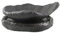 Bonsaischale + Untersetzer Bonsai Schale Bogenschale Pflanzschale handmade oval anthrazit 30x21x8cm (19523)