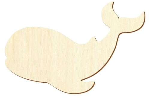 Holz Wal - Deko Basteln 3-50cm, Pack mit:1 Stück, Breite:45cm breit