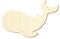 Holz Wal - Deko Basteln 3-50cm, Pack mit:1 Stück, Breite:45cm breit