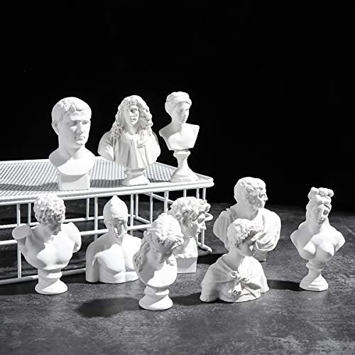 Cozylkx Harz Römische Berühmte Skulptur, Laokoon Gips Büste Statue Griechische Mythologie Figur Gips Porträts Nordischen Stil Zeichnen Praxis Handwerk Wohnkultur