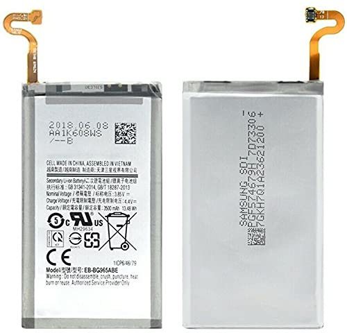 Batteria interna per Samsung Galaxy S9+ (S9 Plus, SM-G9650, SM-G965F, SM-G965F/DS, SM-G965U, SM-G965W), modello EB-BG965ABE, 3500 mAh, 4,4 V, 13,48 WH Li-Ion
