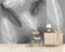 Papier Peint 3D Intissé Plume Gris Blanc Moderne Papier Peint Panoramique 3D Moderne Décoration Murale