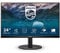 Philips 242S9JML - 24 Zoll Full HD Monitor, höhenverstellbar, Laustprecher (1920x1080, 75 Hz, VGA, DVI, HDMI, DisplayPort, USB Hub) schwarz