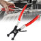 Pinza per fascette stringitubo con collo dritto, pinze per fascette stringitubo, strumento di rimozione e installazione