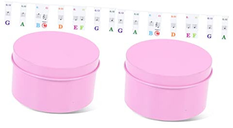 Milisten 2pcs Piano Keyboard Stickers Piano Notes Overlay for Easy Learning 61 Keys