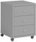Schildmeyer Onno Rollcontainer, 147254, Holzwerkstoff, grau, 58.8 x 44.1 x 42 cm