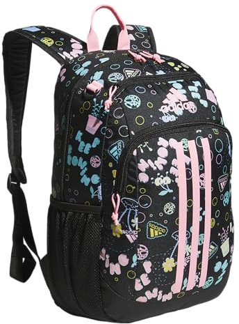 adidas Creator 2.0 Backpack (21l) Durable Small Athletic Laptop Bag, Seed Hyper Optimism, One size, Creator School Backpack for Girls & Boys — Durable Bookbag