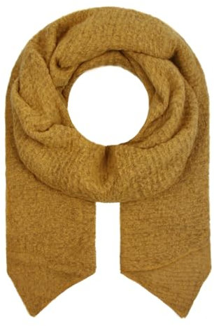 Majea Damenschal Winterschal Strickschal Damen Schal (880044) (gelb 8)