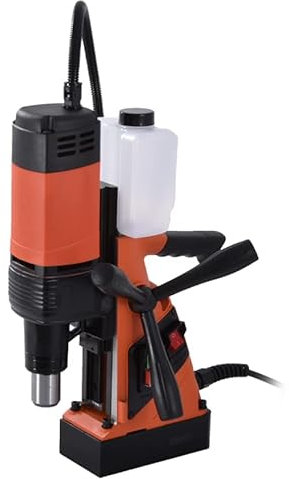 Taladradora y roscadora magnética automática DX-35 10-35MM pequeña base magnética taladro 1100W Para Un Trabajo CóModo