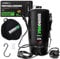 Rhino USA Ducha Solar Portátil para Camping 20L - ¡Esencial para Camping, Festivales, Excursiones, Viajes a la Playa, Duchas al Aire Libre, Camper y Más