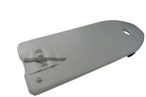 HIBO Airdeck Boden für Schlauchboot 2.30m-3.60m - PVC, Einfach aufzupumpen, Mit Halterung für Benzintank