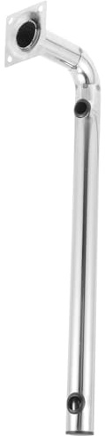PRETYZOOM Support Antenne Matériel de Montage en Acier Inoxydable L Type sur Poteau Vis Incluses Couleur Aléatoire pour Antenne Extérieure Adapté Usage Indoor et Outdoor