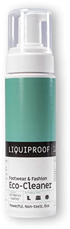 Liquiproof LABS Footwear & Fashion Eco Cleaner 200ml - a concentrated eco-friendly cleaner. Cleans, conditions and removes stains from all types of fabrics and textiles. 100% natural ingredients