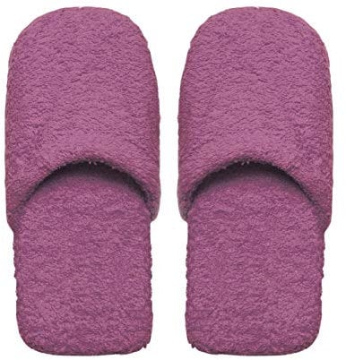 Excelsa Bagno Caldo Pantofole Da Uomo, Spugna, Lilla, 30x12x5 cm
