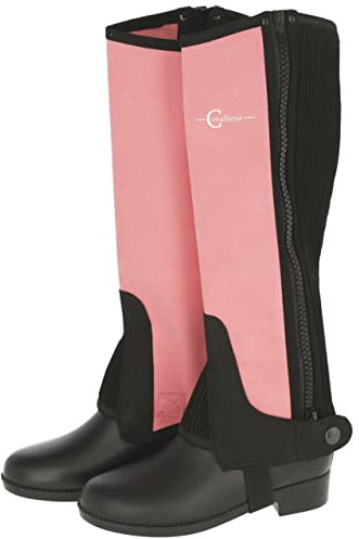 Covalliero Kinder Kinderminichaps Lilli Sort/Pink, Größe 146 Chaps, black/pink, EU