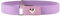 Ladeheid Kinder Gürtel Ohne Schnalle Elastischer Kindergürtel für Jungen und Mädchen 1-6 Jahre 34-65 cm P15G (Violett/Herz)